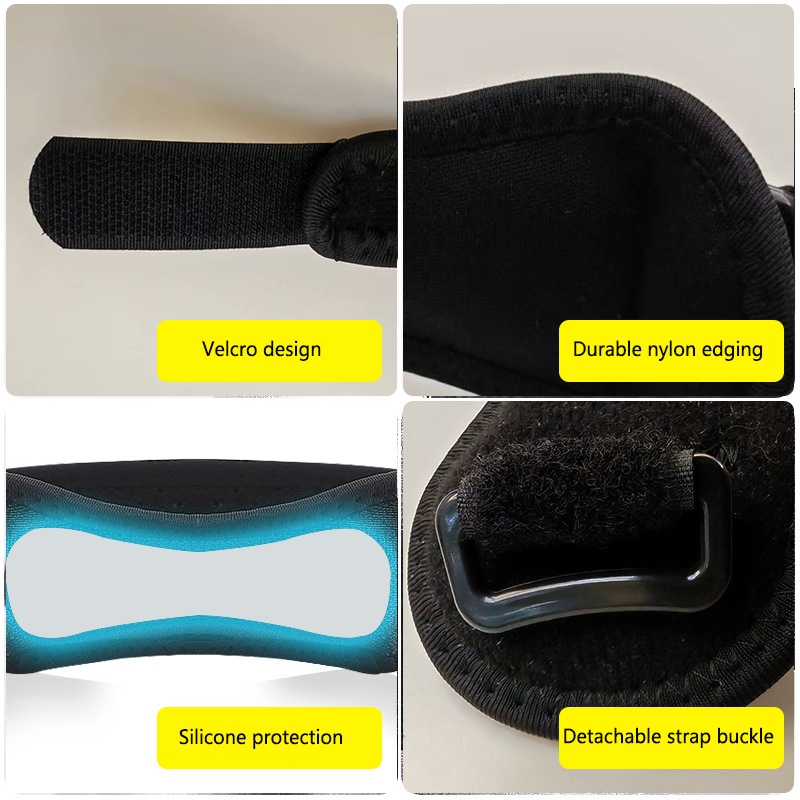 Knee Patellar Tendon Knee Supp - مراجعة Compression Sleeve Calf وسعره