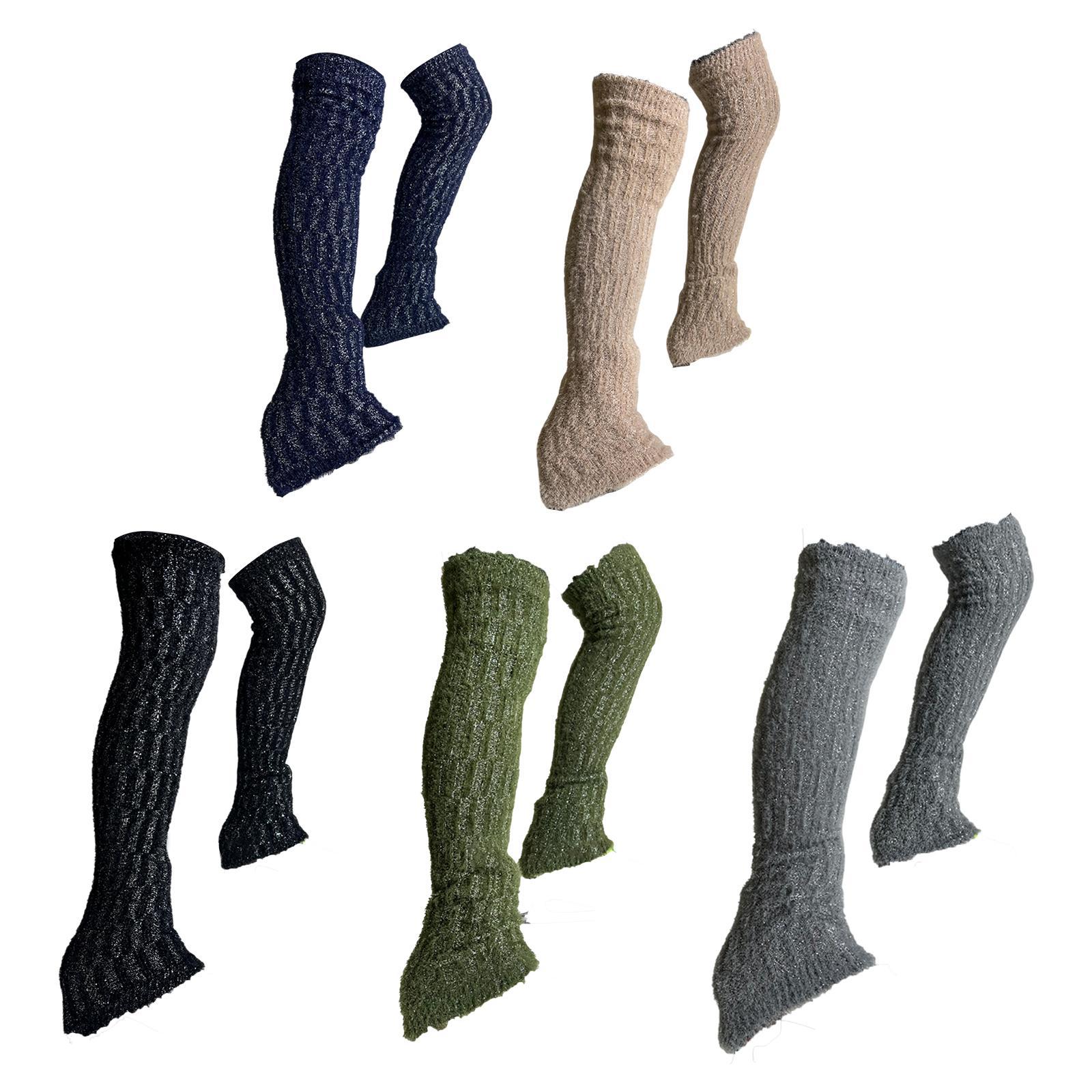 Ice Figure Skating Leg Warmers - مراجعة Thermal Sock Winter وسعره