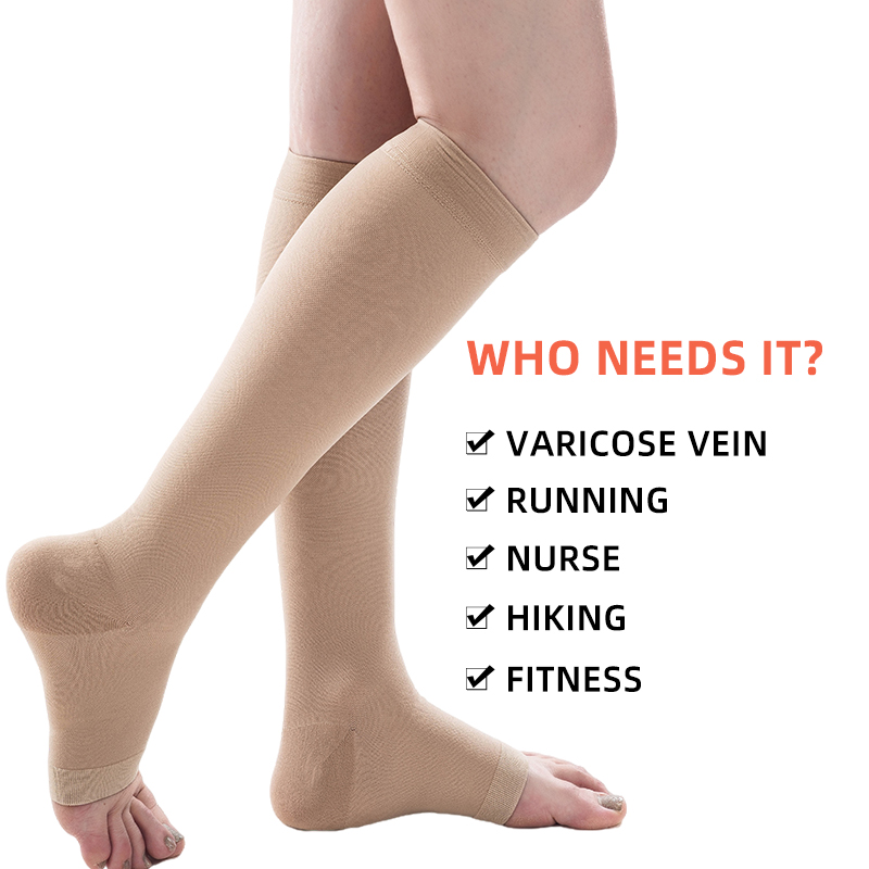 S-5XL 2pcs/Pair Medical Compre - مراجعة Compression Sleeve Calf وسعره